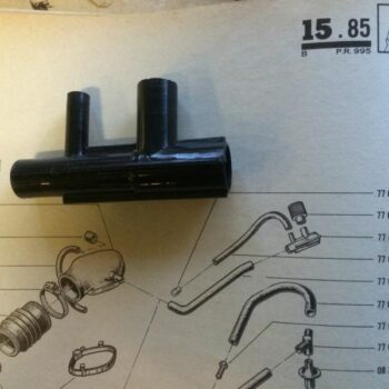 Anschluss Entlüftung Vergaser 4 Anschlüsse