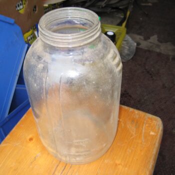 Ausgleichsgefäß Glas