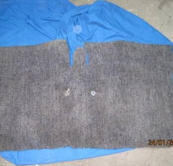 Teppich hinten TX grau/schwarz