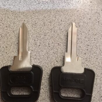 Schlüsselrohling Zündschloss