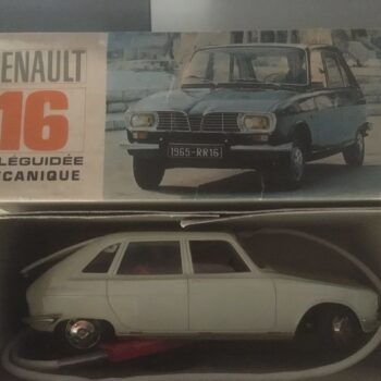 Joustra Renault 16  weiß  TELEGUIDEE MECANIQUE 1/18 ORIGINAL BOX
