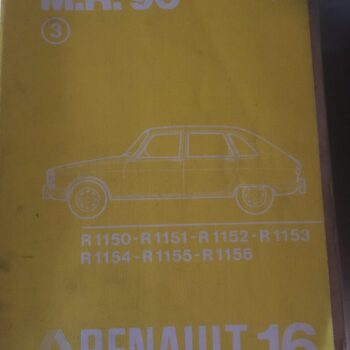 Reparaturanleitung M.R. 96 * 3 Ausgabe Band 1