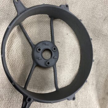 Kühlerlüfter Rahmen / Zarge Alu eloxiert grau 1. Serie (kleiner Kühler)