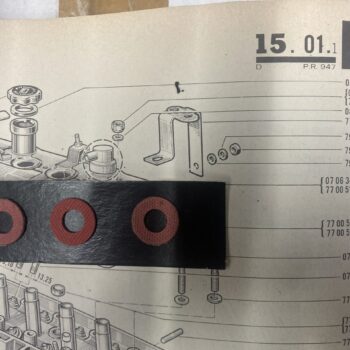 Dichtung / Dichtring Satz Ventildeckel (3Stück) Motor 807:   8,0x1,0x16,0