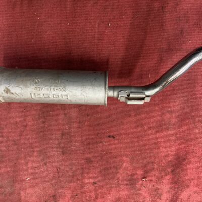 Endschalldämpfer TL/TS/TX  Bosal Chrom-Endrohr