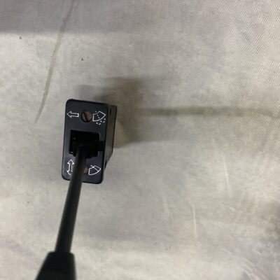 Wischerschalter Hebel 2 Stufen schwarz (Gebrauchtteil )